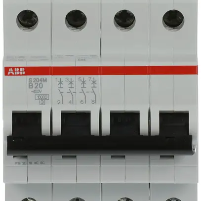 Disjoncteur ABB S204M-B20 20A B 10kA 