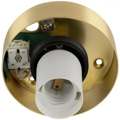 Plafoniera SLV SUN 20 E27 1×60W REG Ø200×220mm oro 