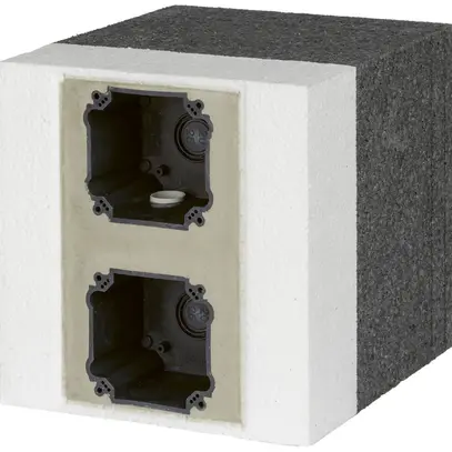 Geräteträger mit Einlasskasten Gr.I-I NUP/E, 220…240mm 