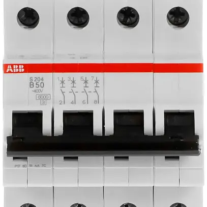 Disjoncteur ABB S204-B 50 50A B 6kA 