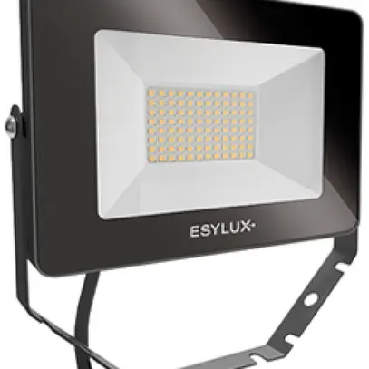 Proiettore LED ESYLUX OFL BASIC, 30W 3000K 3000lm 200×32×135mm IP65, nero 
