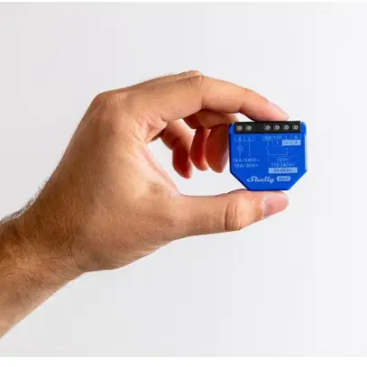 Shelly 1 Gen3 Attuatore WLAN, 16 A, Bluetooth 