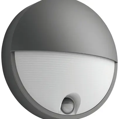 Applique LED Capricorn PIR 6W 230V 600lm Ø214×78mm IP44 anthracite 