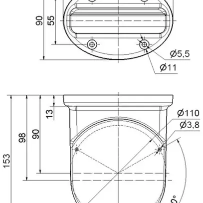 Équerre de fixation pour 280 