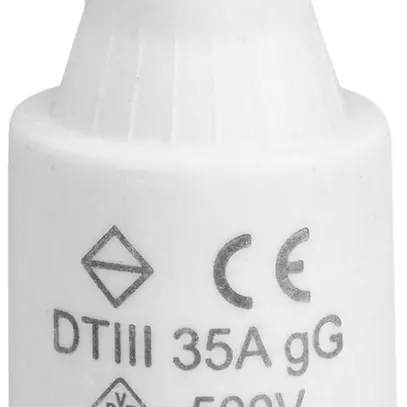 Fusibile D DIII 35A 500V nero gG 