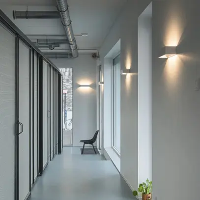 Applique LED SLV LOGS IN L 17W 1400lm 3000K 300×100×70mm blanc 