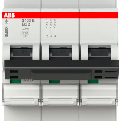 Disjoncteur SMISSLINE TP S 3×32A B 6kA 