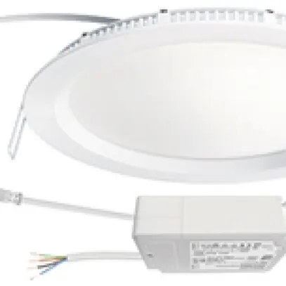 Downlight LED ESYLUX ELSA-2 Ø240 DALI 18W 4000K, 1750lm, blanc 
