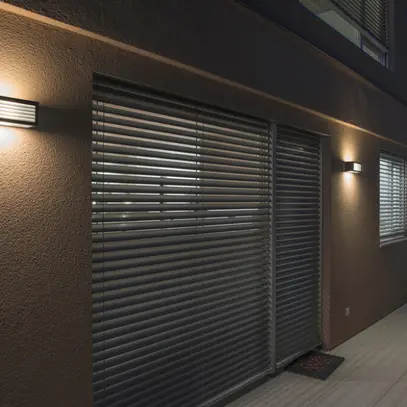 Lampada a muro LED SLV BOX L 19W 480lm 3000K IP44 250×110×110mm antracite 
