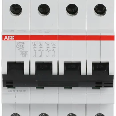 Disjoncteur ABB S204-C40 40A C 6kA 