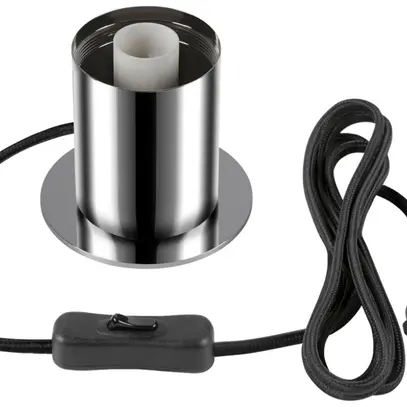 Luminaire de table SLV VARYT E14 1×6W interrupteur Ø90×90mm chrome 