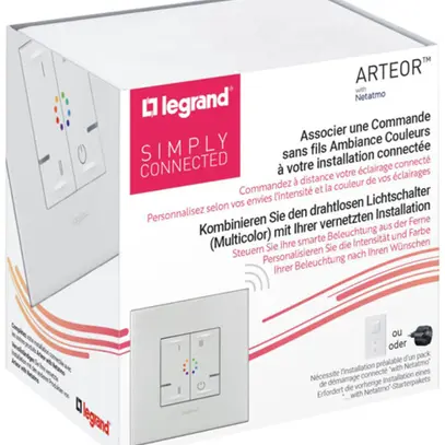 Kit di estensione Legrand Arteor with Netatmo 1×Multicolor 1×3L×2.5mm² 
