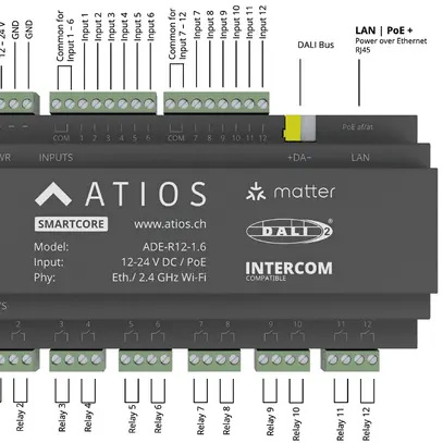 Atios SmartCore Contrôleur Matter Smart Home 