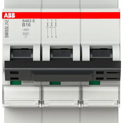 Disjoncteur SMISSLINE TP S 3×16A B 6kA 
