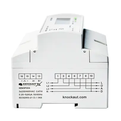Contatore di energia trifase / 80 A KnockautX, da BRELAG 