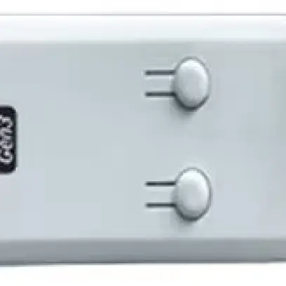 Thermostats Shelly avec passerelle blanc 2 Thermo 1 Passerelle 