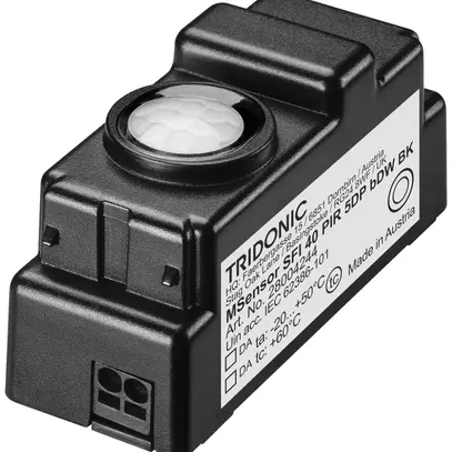 Multicapteur Tridonic SFI 40 PIR DALI lumière/mouvement Casambi noir 