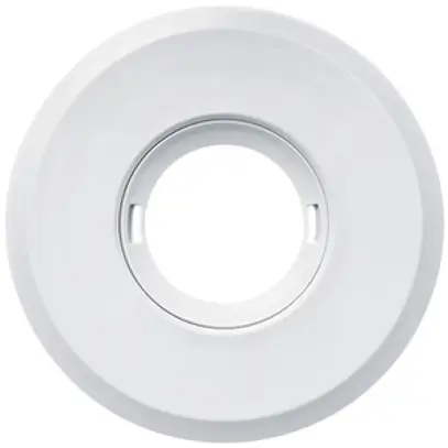 Coperchio ESYLUX per rilevatore FLAT Ø104mm plastica opaco tonda bianco 