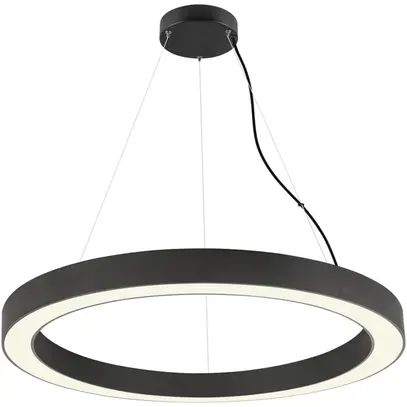 Lampada sospesa LED SLV MEDO RING 90 42W 5000lm 930/940 DALI Ø900mm nero 