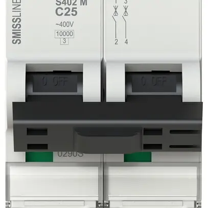 Disjoncteur SMISSLINE TP S 2×25A C 10kA 