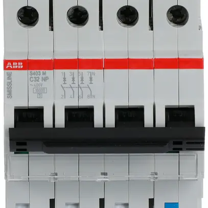 Disjoncteur SMISSLINE TP S 4×32A C 10kA NP 