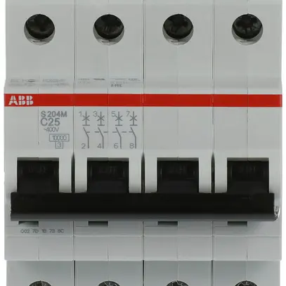 Disjoncteur ABB S204M-C25 25A C 10kA 