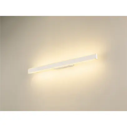 Applique LED SLV ONE LINEAR 70 20W 1250lm 927/930 IP44 VAR 705mm blanc 