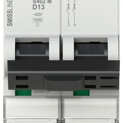 Disjoncteur SMISSLINE TP S 2×13A D 10kA 