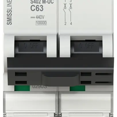 Disjoncteur SMISSLINE TP UCC 2×63A 10kA 