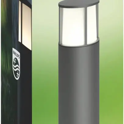 Apparecchio bollard LED Stock 6W 2700K 104×400×104mm IP44 antracite 