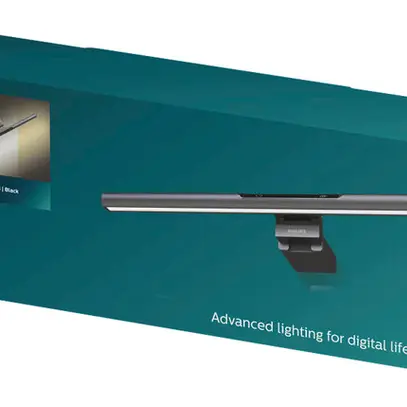 LED-Tischleuchte Philips Edison 4.5W 150lm 3000…5000K DIM schwarz USB Typ A 