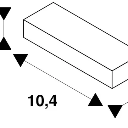 Alimentation SLV pour rail conducteur AP 1-phase, terre droite gris argenté 