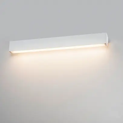 Lampada a muro LED SLV L-LINE 60 10W 820lm 3000K IP44 618×70×70mm bianco 