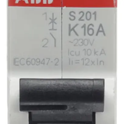 Disjoncteur ABB S201-K16 16A 6kA 