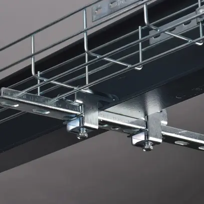 Crampon pour poutrelle Caddy 3000 500mm rebord <15mm, zingué 