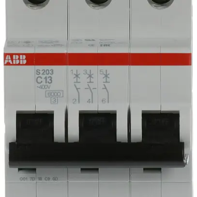 Disjoncteur ABB S203-C13 13A C 6kA 