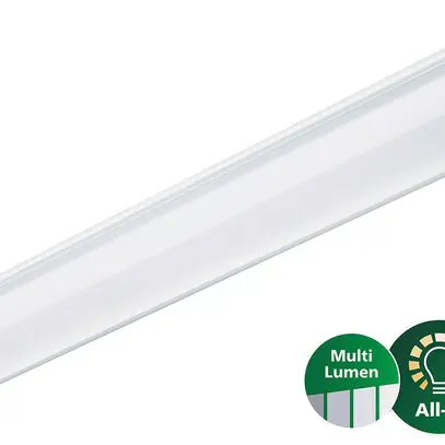 Plafoniera LED Philips CoreLine FastSet 43W 6000lm 830/840 IP44 1.5m bianco 