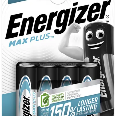 Batterie Alkali Energizer Max Plus AA LR6 1.5V Blister à 4 Stück 