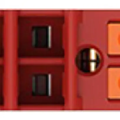 Morsetto di passaggio WAGO Contact TOPJOB S 1×6/6×1.5mm² Ex e II rosso 