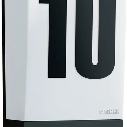 Lampada a muro Steinel L 1 PIR E27 60W IP44 nero 