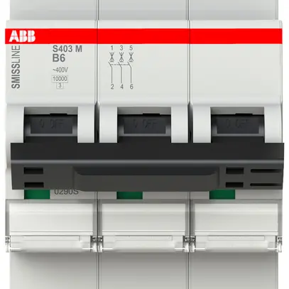 Disjoncteur SMISSLINE TP S 3×6A B 10kA 