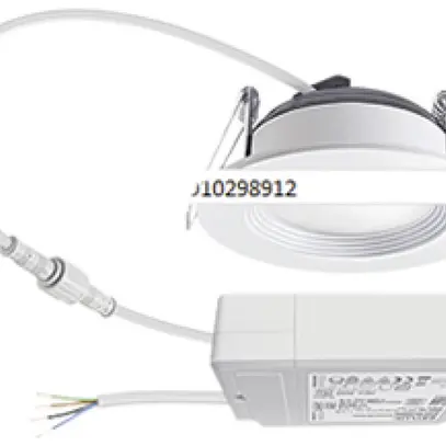 LED-Downlight ESYLUX ELSA-2 Ø98 DALI 5W 4000K, 500lm, weiss 