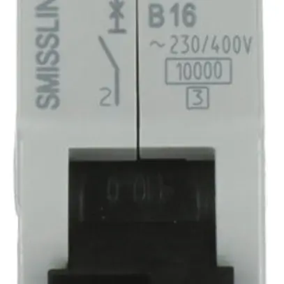 Disjoncteur SMISSLINE TP S 1×16A B 10kA 