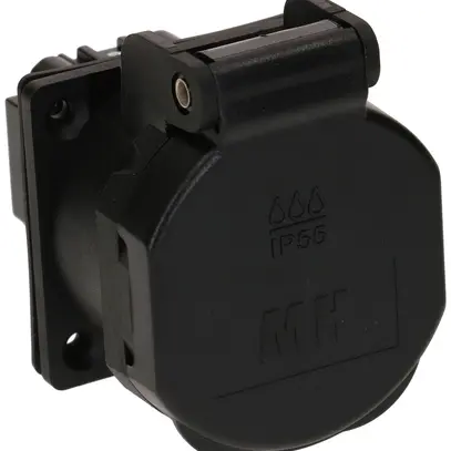 Prise INC MH BUILD 1×type 23 16A 230V 50×61.5×66.7mm IP55 noir 