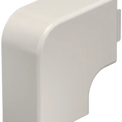 Angle plat BET pour canal d'installation WDKH sans halog. 40×60 gris clair 