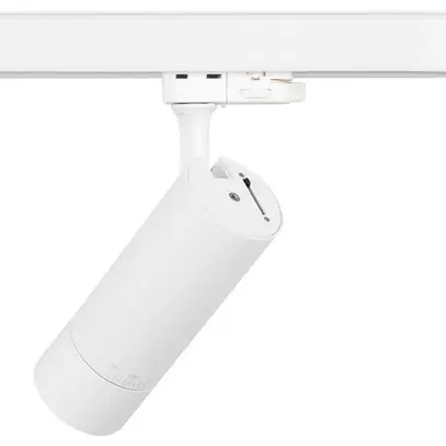 LED-Strahler Sylvania Lenzo Small 15W 1000lm 940 DIM 3PH 15°…50° Ø60 weiss 