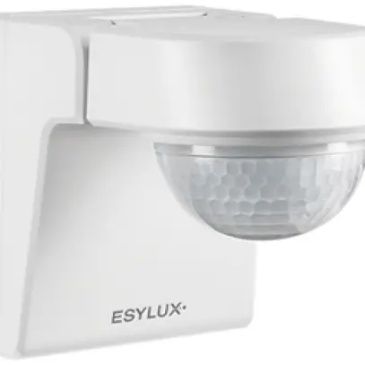 Rilevatore di movimento AP ESYLUX DEFENSOR MD 230° 40 IR 1C IP55 WH 