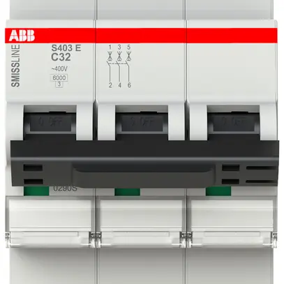 Disjoncteur SMISSLINE TP S 3×32A C 6kA 