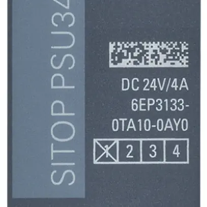 Alimentazione Siemens SITOP, IN: 24VDC, OUT: 24VDC/5A 