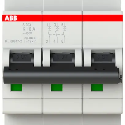 Disjoncteur ABB S203-K10 10A 6kA 
